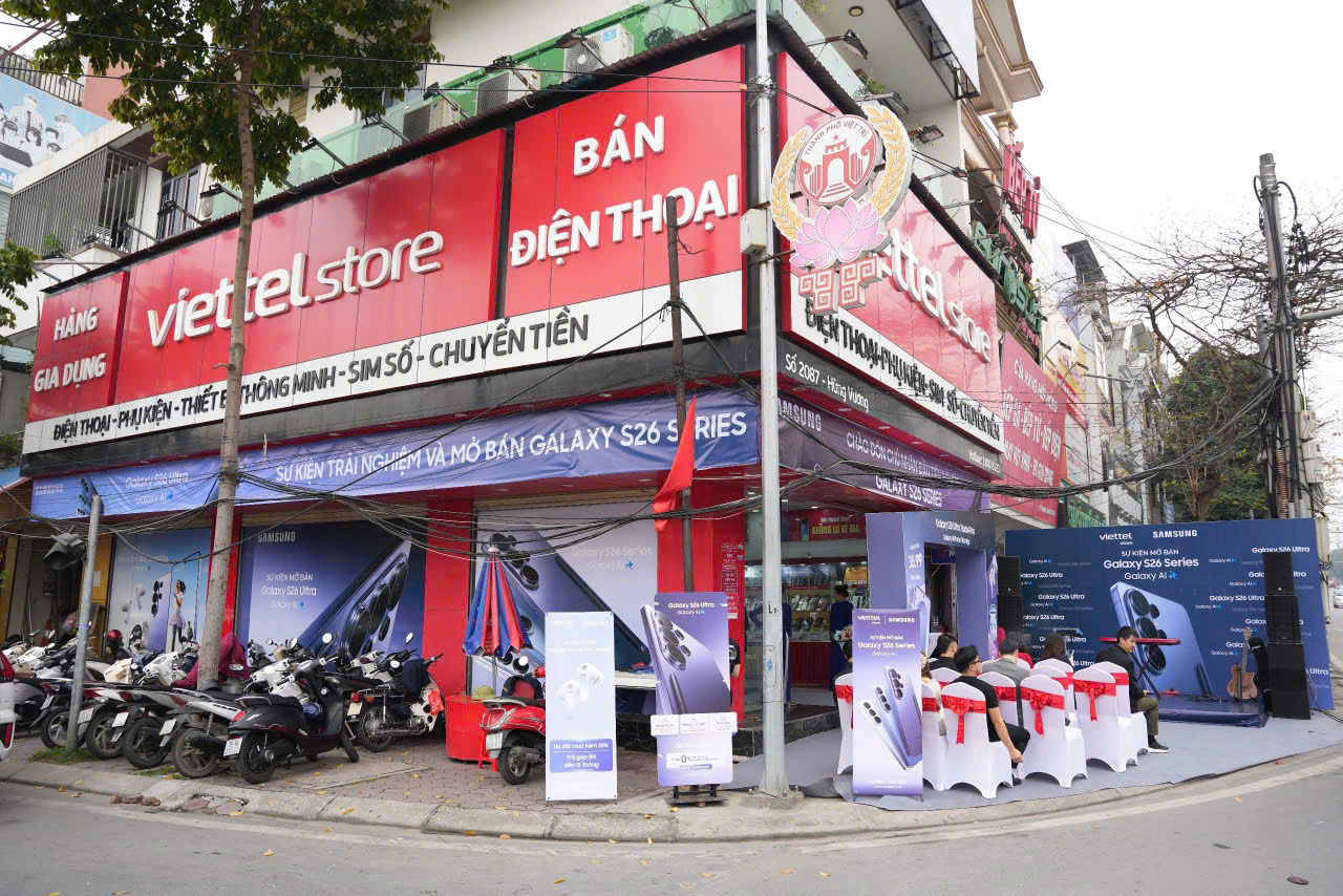 Viettel Store mở bán Galaxy S26 Series toàn quốc, ưu đãi lớn ngay ngày đầu lên kệ - Ảnh 2.