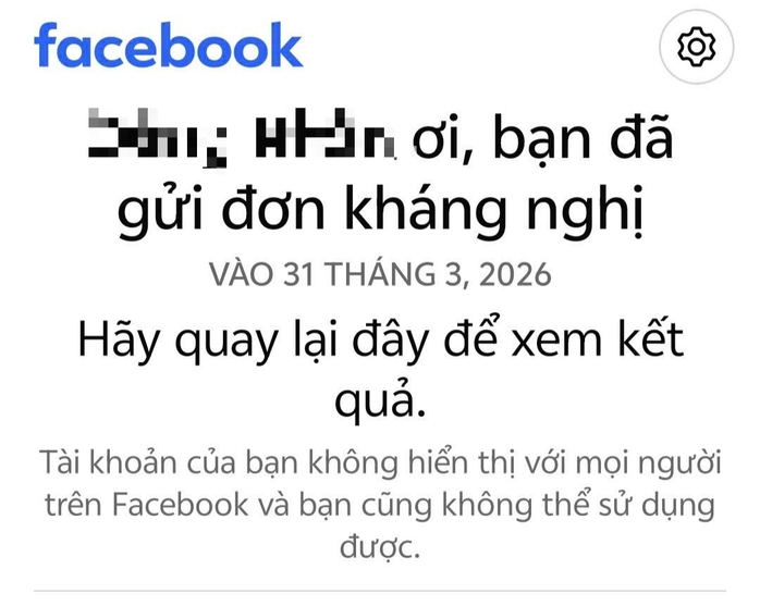 Chủ shop online "toát mồ hôi" vì tài khoản Facebook đột ngột bị khóa - Ảnh 1.