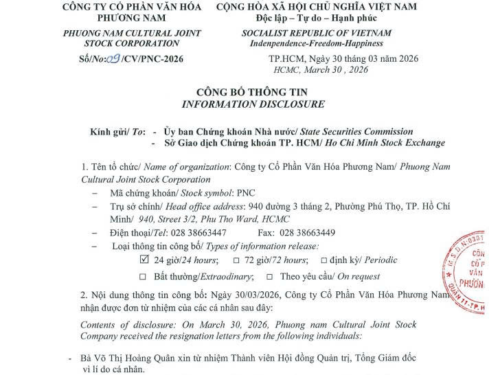 Biến động nhân sự tại nhà sách Phương Nam: Loạt lãnh đạo từ Thiên Long từ nhiệm - Ảnh 2.