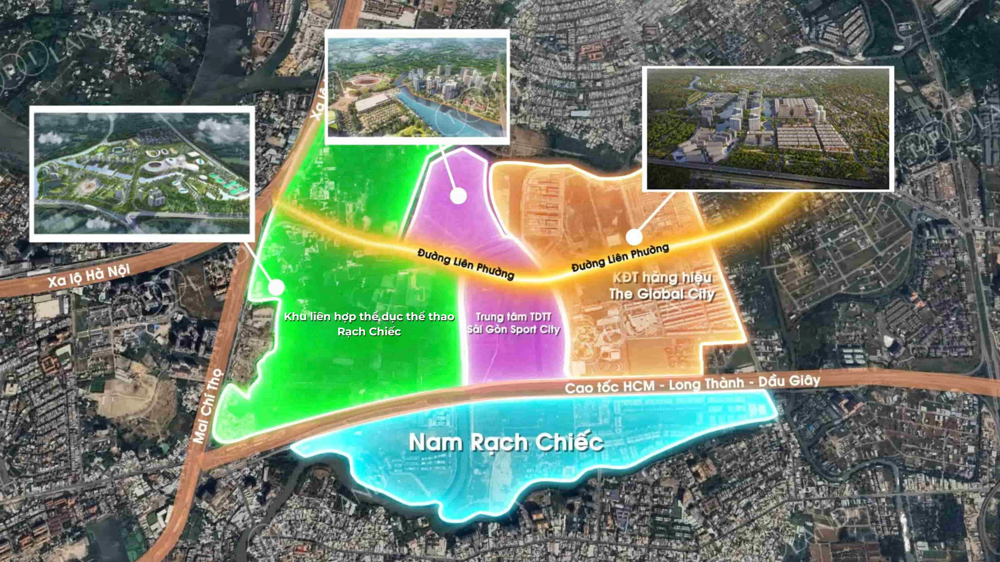 Toàn cảnh khu đất 187 ha toàn dừa nước, cỏ dại đang được Sun Group rót 6 tỷ USD để biến thành siêu đô thị ở TP.HCM - Ảnh 1.