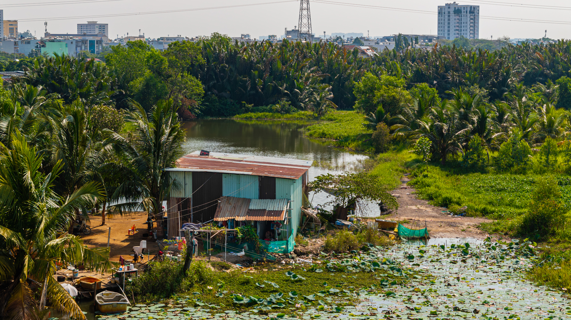 Toàn cảnh khu đất 187 ha toàn dừa nước, cỏ dại đang được Sun Group rót 6 tỷ USD để biến thành siêu đô thị ở TP.HCM - Ảnh 3.