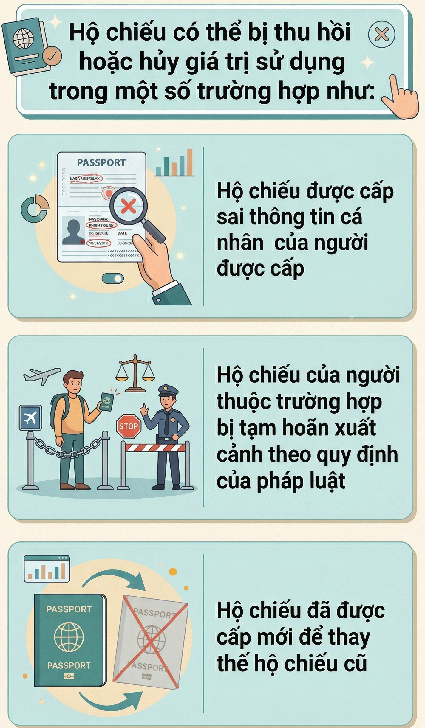 Quy định mới nhất về hộ chiếu chính thức có hiệu lực từ 1/7 tới đây - Ảnh 1.