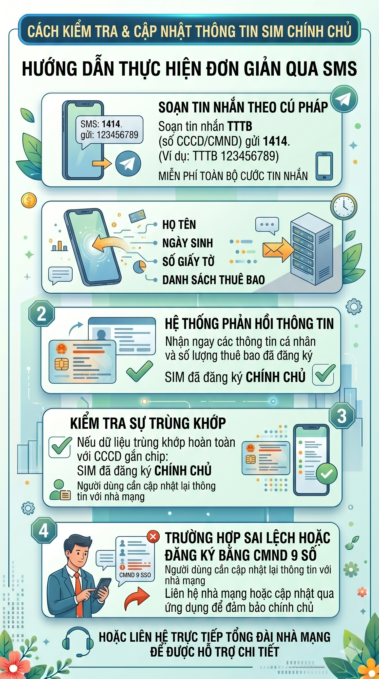 Tất cả người dân chú ý: Cách kiểm tra số điện thoại đã xác thực hay chưa nhanh nhất - Ảnh 1.