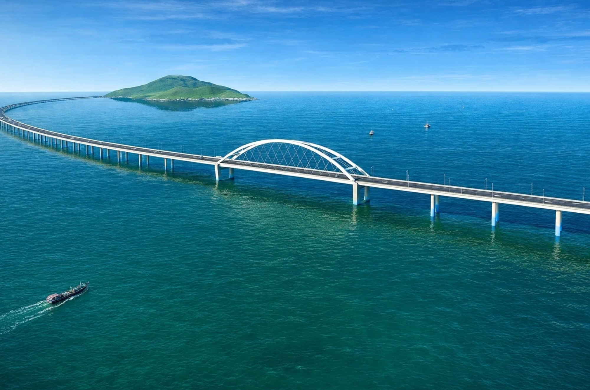 3 cây cầu vượt biển dài nhất Việt Nam: Nơi mở cửa cho nhà máy Vinfast, nơi “đánh thức” thị trường địa ốc, nơi sẽ đạt top 3 Đông Nam Á - Ảnh 10.