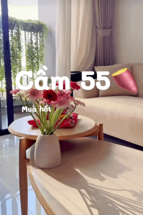 67m² hoàn thiện với 55 triệu: Cặp vợ chồng trẻ ở TP HCM tự làm nội thất, góc ban công xanh mát khiến căn nhà như rộng thêm- Ảnh 1.