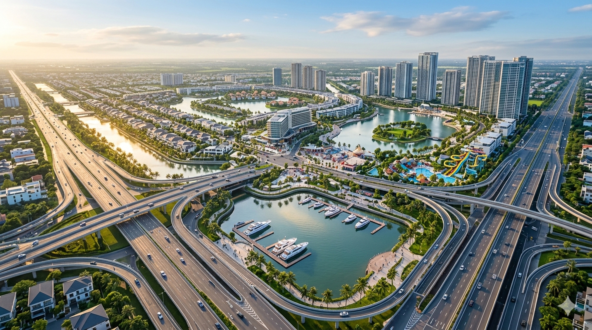 Dự án lớn nhất lịch sử miền Tây do Vingroup đề xuất : Rộng gấp đôi sân bay Tân Sơn Nhất, dân số dự kiến 300.000 người - Ảnh 1.