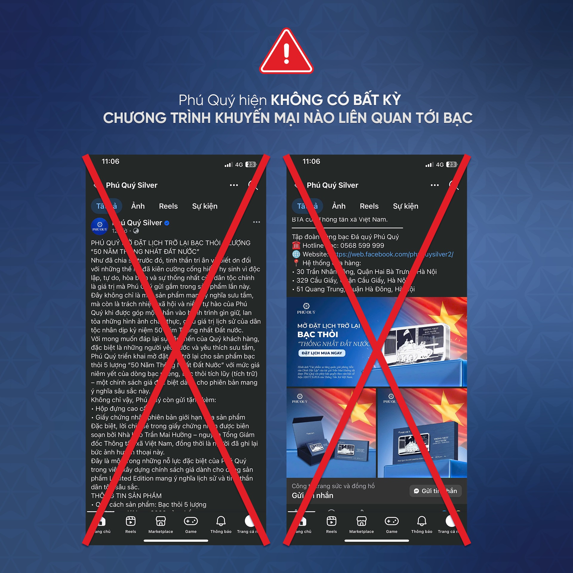 Cảnh báo lừa đảo vàng giả mạo thương hiệu SJC , Phú Qúy , Bảo Tín Minh Châu năm 2026 - Ảnh 2.