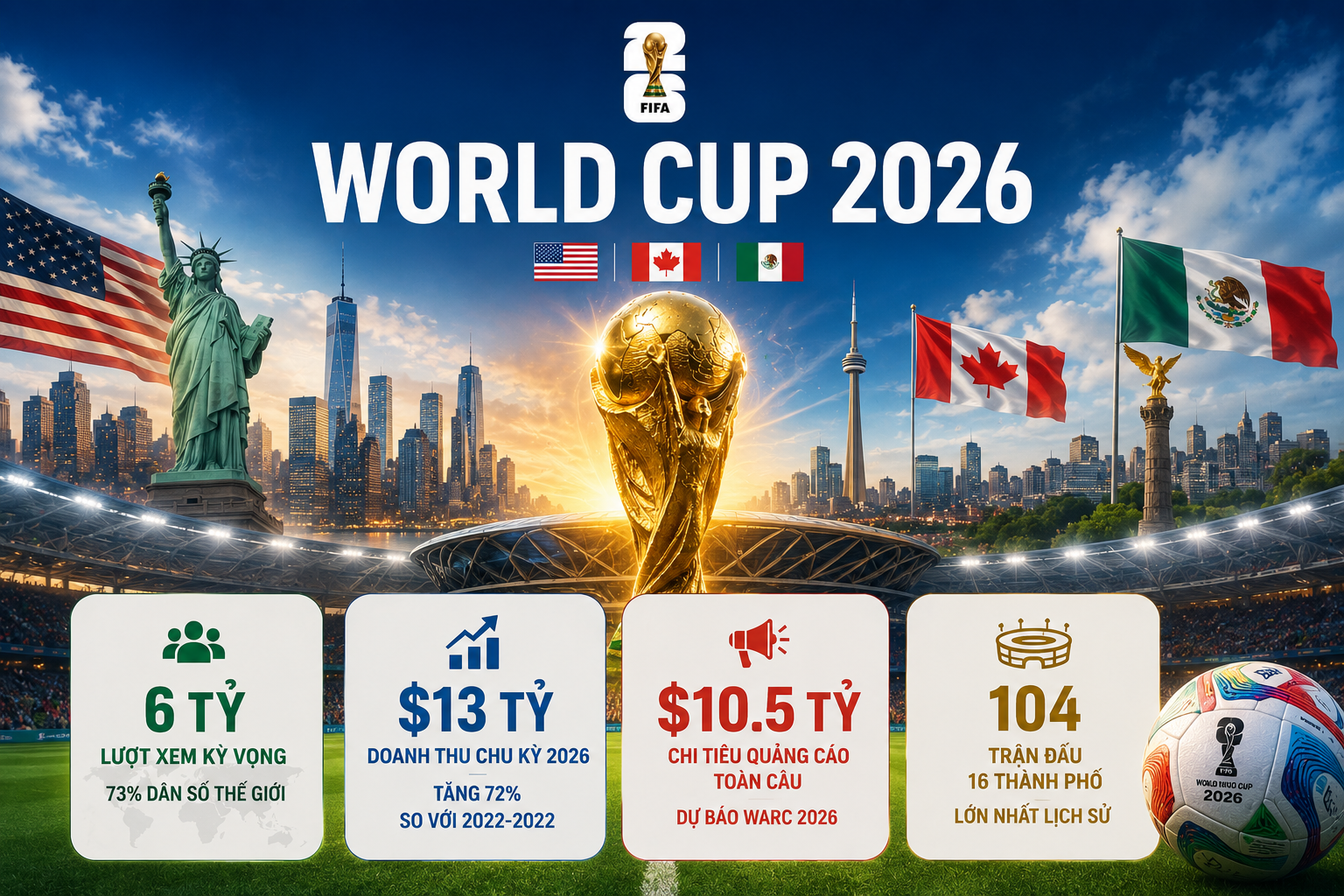 Tại sao WORLD CUP là sự kiện marketing lớn nhất nhì hành tinh? - Ảnh 1.