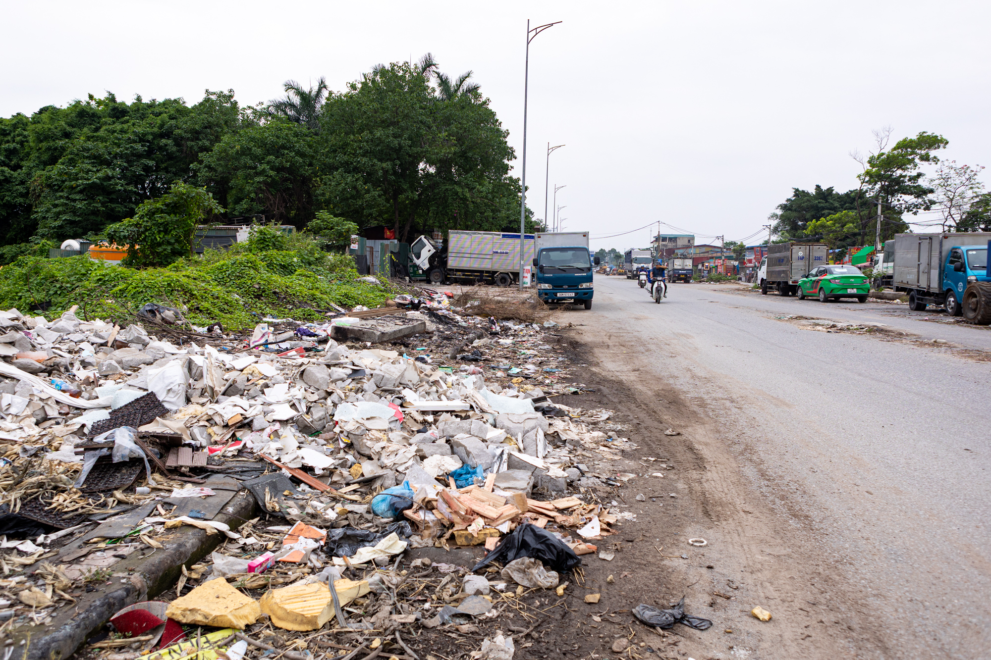 Toàn cảnh tuyến đường dài 5km dang dở suốt hơn 10 năm: Đang được đẩy nhanh tiến độ, kết nối loạt khu đô thị phía Tây Hà Nội - Ảnh 6.