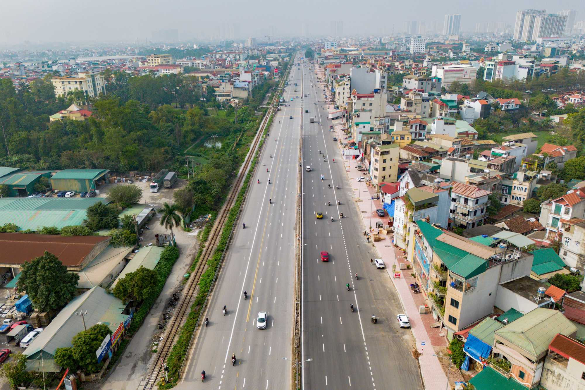 Toàn cảnh loạt dự án phủ khắp Hà Nội như một đại công trường: Tổng mức đầu tư hàng trăm nghìn tỷ, dự kiến hoàn thành trong năm nay- Ảnh 14. Toàn cảnh loạt dự án phủ khắp Hà Nội như một đại công trường: Tổng mức đầu tư hàng trăm nghìn tỷ, dự kiến hoàn thành trong năm nay- Ảnh 14.