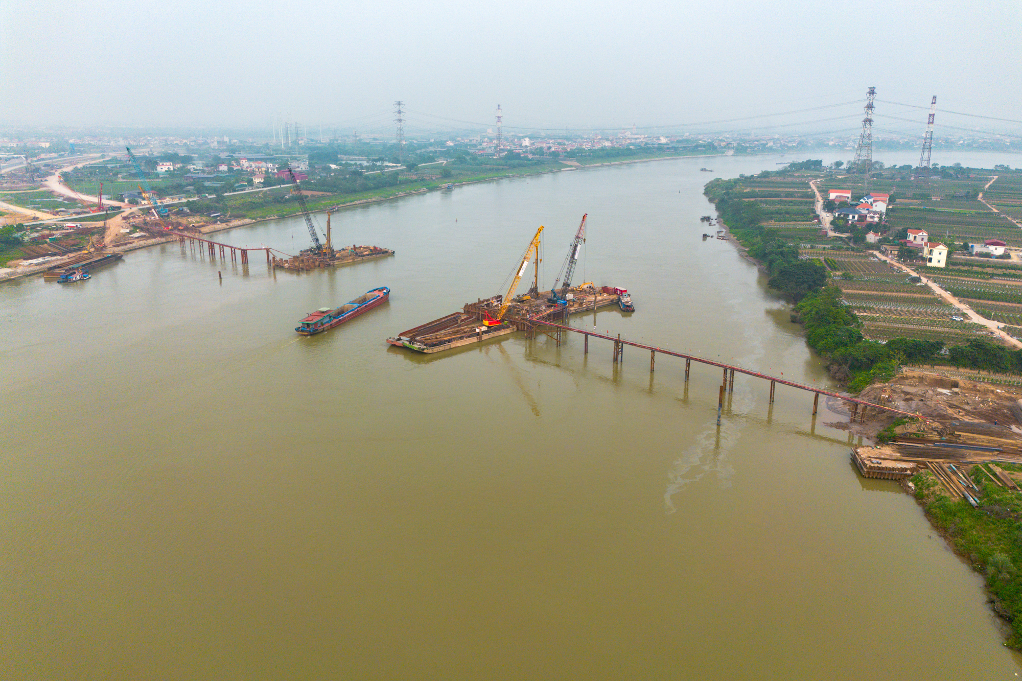 Toàn cảnh loạt dự án phủ khắp Hà Nội như một đại công trường: Tổng mức đầu tư hàng trăm nghìn tỷ, dự kiến hoàn thành trong năm nay- Ảnh 5. Toàn cảnh loạt dự án phủ khắp Hà Nội như một đại công trường: Tổng mức đầu tư hàng trăm nghìn tỷ, dự kiến hoàn thành trong năm nay- Ảnh 5.
