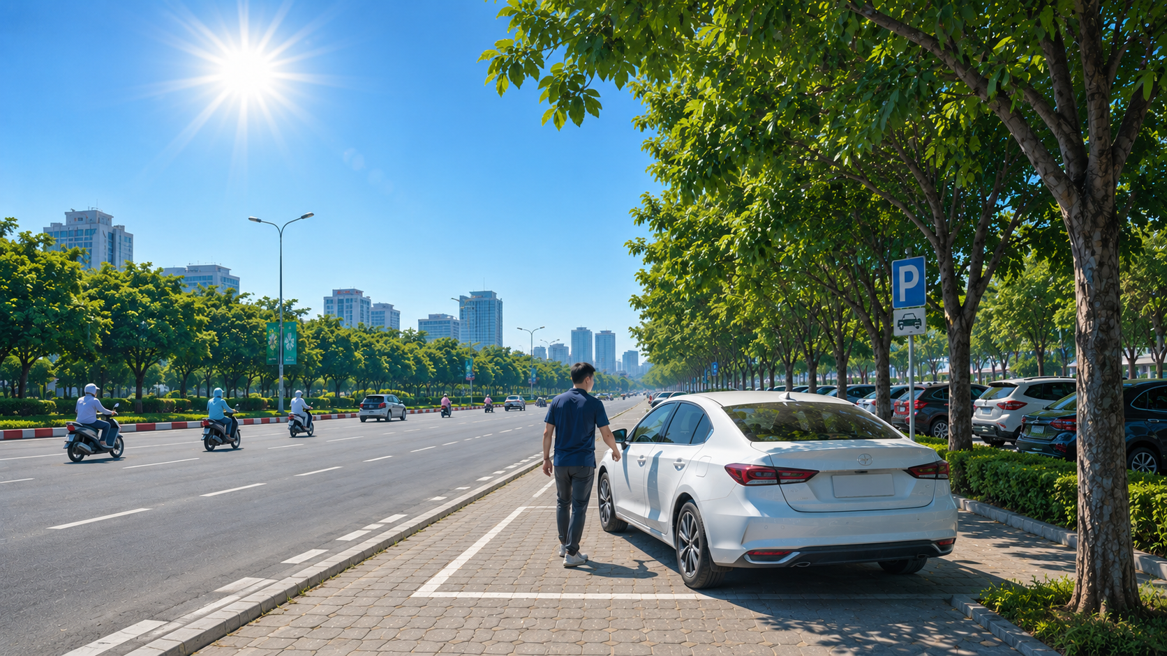 Lời khuyên cho người sử dụng ô tô ngày nắng nóng đỉnh điểm- Ảnh 1. Lời khuyên cho người sử dụng ô tô ngày nắng nóng đỉnh điểm- Ảnh 1.