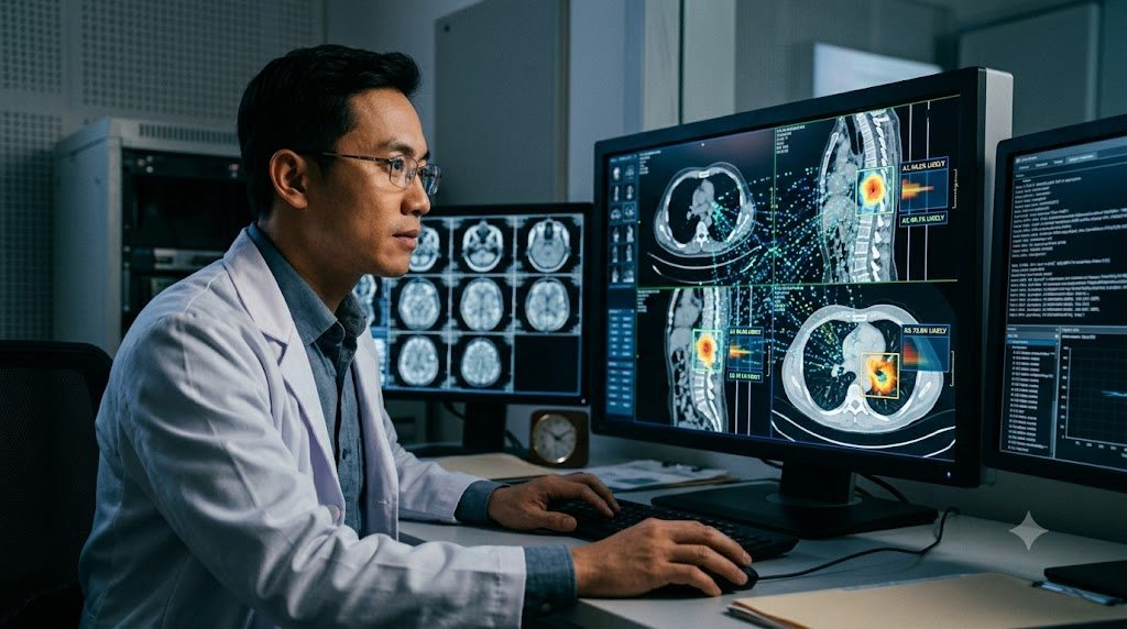 AI biến phim chụp y khoa thành ngôn ngữ dễ hiểu cho bệnh nhân năm 2026 - Ảnh 3. AI biến phim chụp y khoa thành ngôn ngữ dễ hiểu cho bệnh nhân năm 2026 - Ảnh 3.