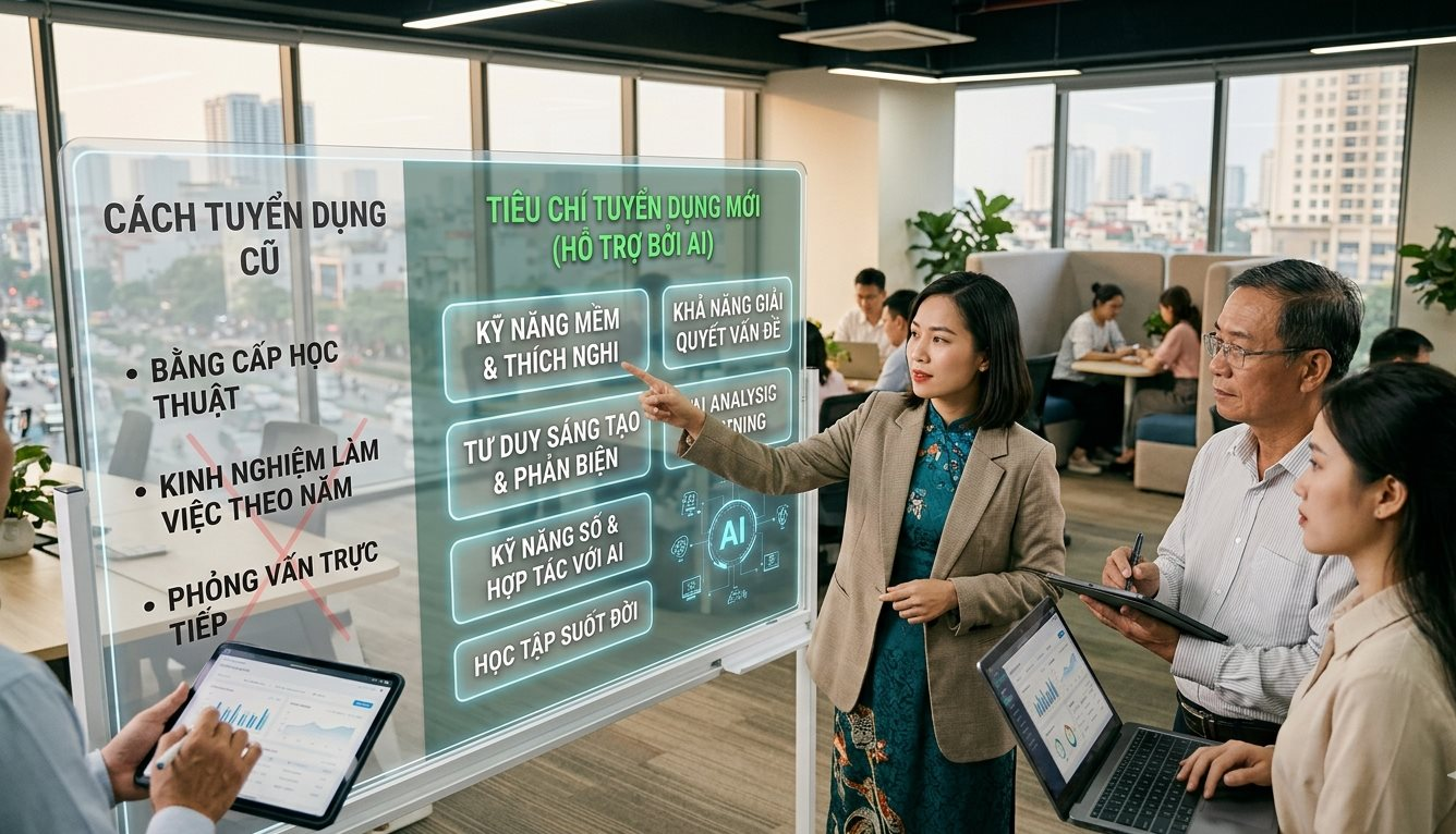 70 % Kỹ năng nghề nghiệp sẽ thay đổi vì AI: Cơ hội và thách thức cho người lao động - Ảnh 1.