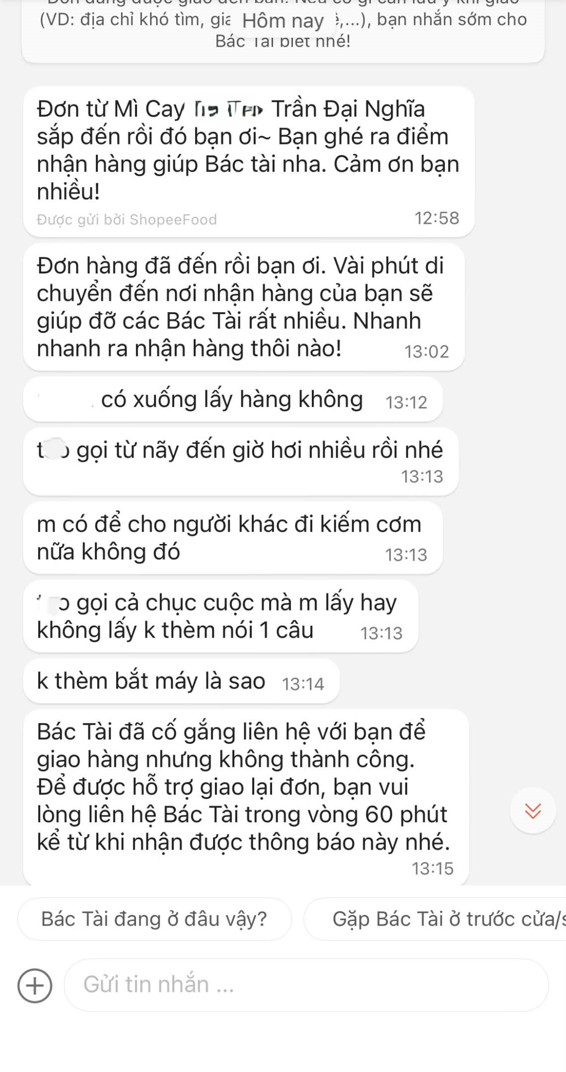 Viral nhất lúc này: Đặt đồ ăn rồi cài báo thức đi ngủ, ship đến sớm gọi không được, cô gái lên mạng hỏi đúng - sai - Ảnh 1. Viral nhất lúc này: Đặt đồ ăn rồi cài báo thức đi ngủ, ship đến sớm gọi không được, cô gái lên mạng hỏi đúng - sai - Ảnh 1.