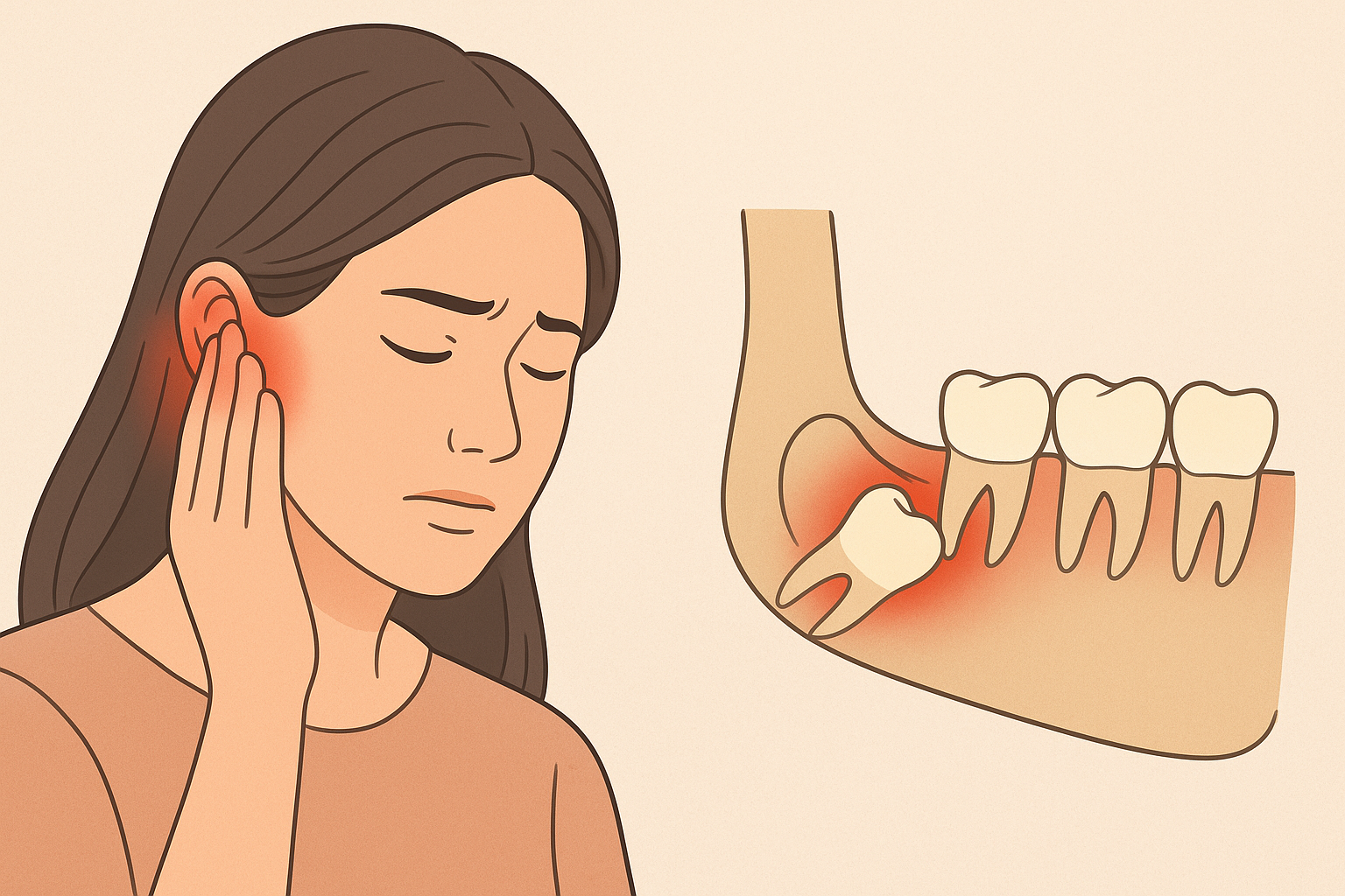 Trì hoãn nhổ răng khôn sau tuổi 35 và nguy cơ biến chứng thần kinh tăng cao - Ảnh 3. Trì hoãn nhổ răng khôn sau tuổi 35 và nguy cơ biến chứng thần kinh tăng cao - Ảnh 3.