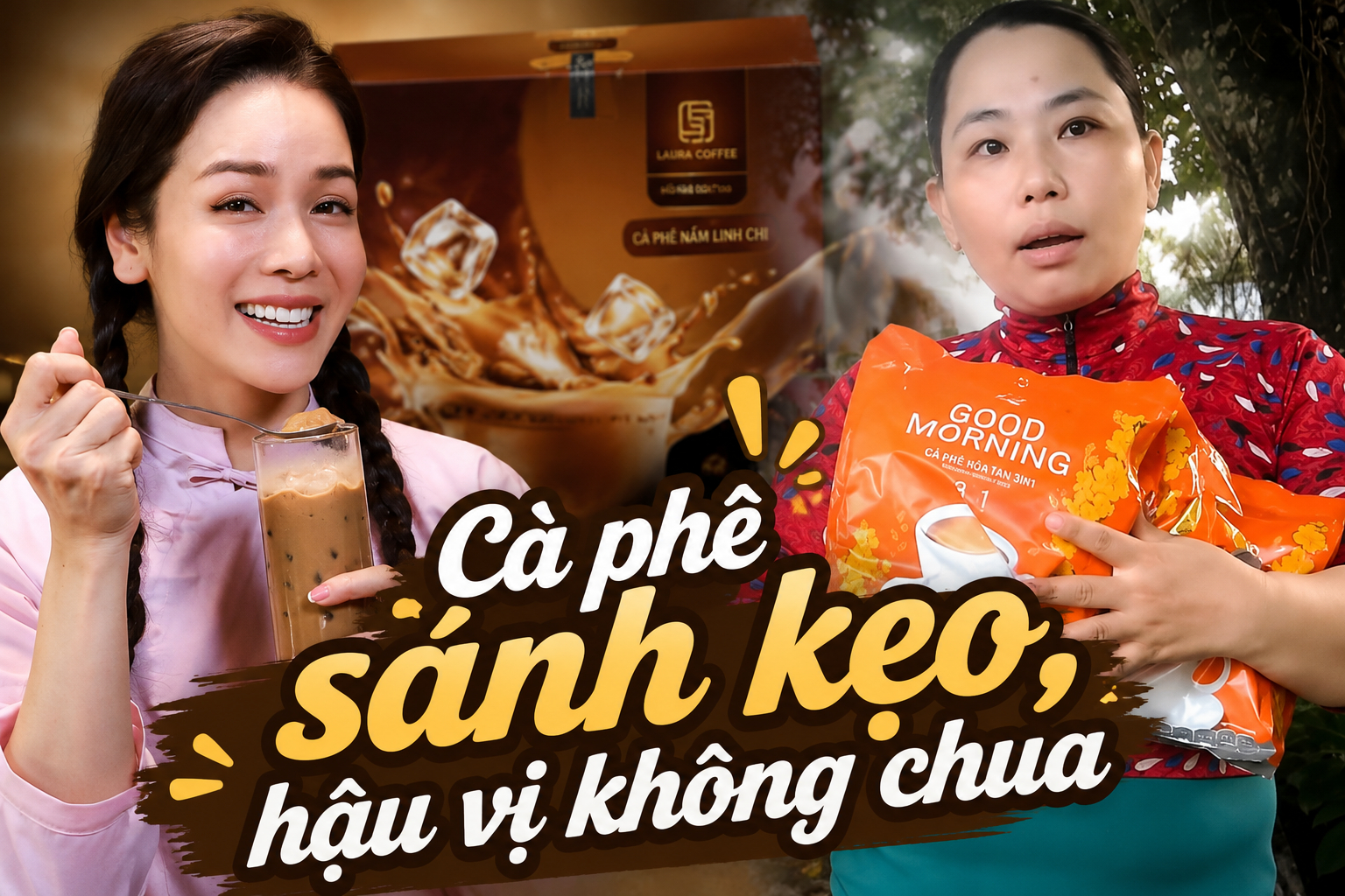 Trước ‘2 gói nấm linh chi,... sánh kẹo, hậu vị không chua’ phủ sóng, đã có một thương hiệu cà phê hòa tan âm thầm hiện diện ở miền Tây - Ảnh 1. Trước ‘2 gói nấm linh chi,... sánh kẹo, hậu vị không chua’ phủ sóng, đã có một thương hiệu cà phê hòa tan âm thầm hiện diện ở miền Tây - Ảnh 1.