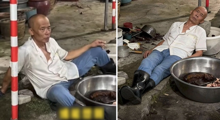 Ông chủ quán lẩu gà đông khách nhất Phật Sơn, từng than 'không muốn nổi tiếng nữa' ở Trung Quốc đi thi nấu ăn nhưng bị loại ngay vòng đầu - Ảnh 1. Ông chủ quán lẩu gà đông khách nhất Phật Sơn, từng than 'không muốn nổi tiếng nữa' ở Trung Quốc đi thi nấu ăn nhưng bị loại ngay vòng đầu - Ảnh 1.