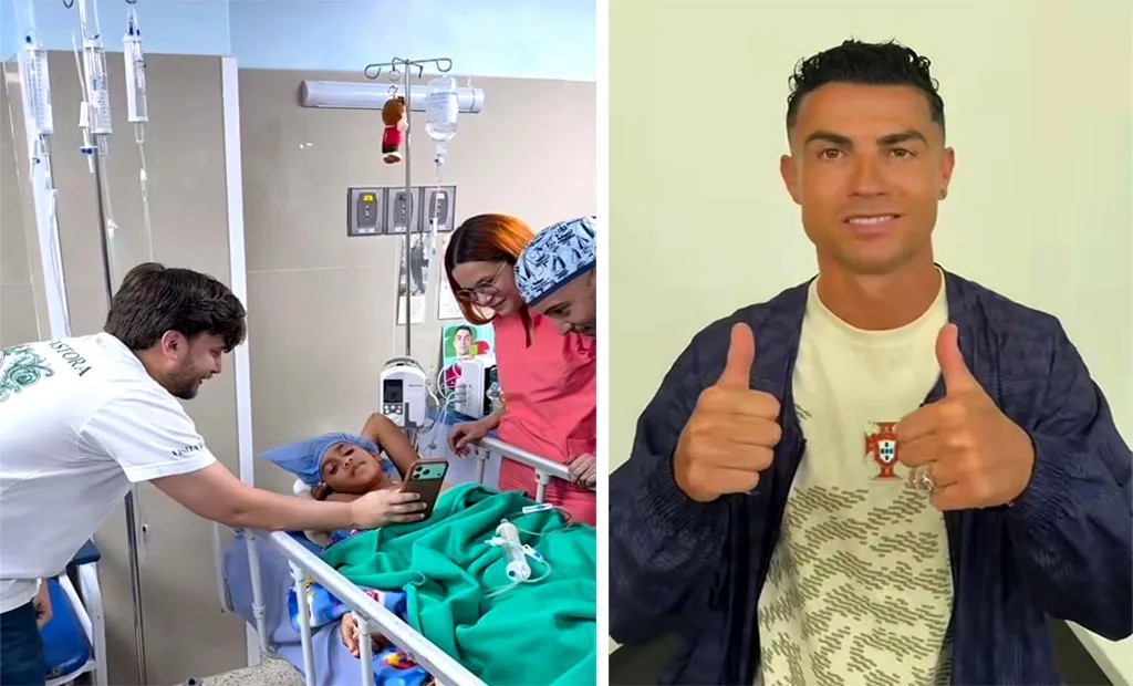 Cristiano Ronaldo và lời hứa đặc biệt với cậu bé mất cả gia đình, phải cắt cụt một chân sau động đất ở Venezuela - Ảnh 1. Cristiano Ronaldo và lời hứa đặc biệt với cậu bé mất cả gia đình, phải cắt cụt một chân sau động đất ở Venezuela - Ảnh 1.
