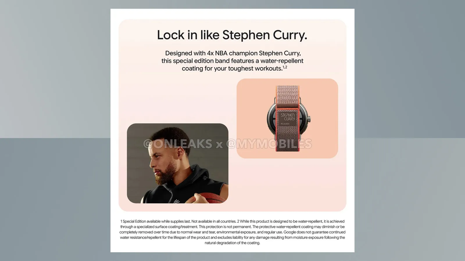Pixel Watch 5 Stephen Curry giá 17,4 triệu đồng, càng đọc kỹ càng thấy một chi tiết đáng lo - Ảnh 3. Pixel Watch 5 Stephen Curry giá 17,4 triệu đồng, càng đọc kỹ càng thấy một chi tiết đáng lo - Ảnh 3.