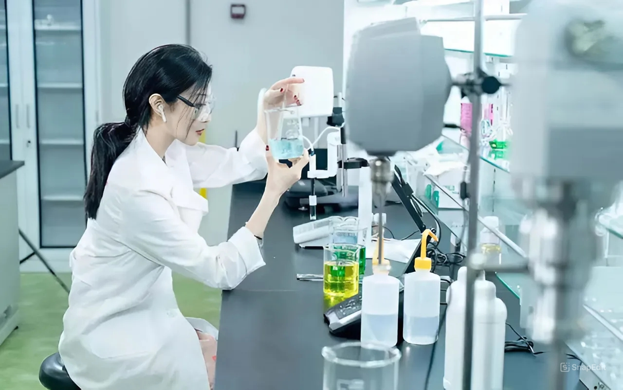 Phú bà livestream bán mặt nạ kiếm trăm tỷ, quá khứ bị phốt "làm màu" trong phòng thí nghiệm- Ảnh 3.