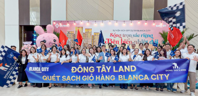 Sun Property vinh danh Đông Tây Land là đại lý bứt phá dự án Blanca City - Ảnh 3. Sun Property vinh danh Đông Tây Land là đại lý bứt phá dự án Blanca City - Ảnh 3.