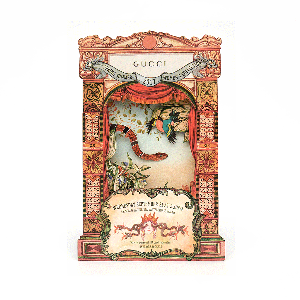 Thiệp mời 10 năm tuổi của Gucci "sống lại" trên sân khấu Anh trai: Cú vấp đắt giá của show triệu view và vị trí không được phép thiếu - Ảnh 4.