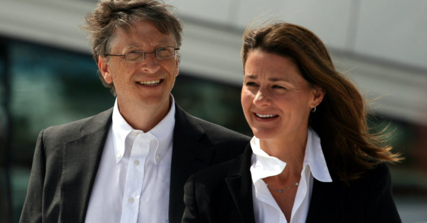 Vợ chồng Bill và Melinda Gates.