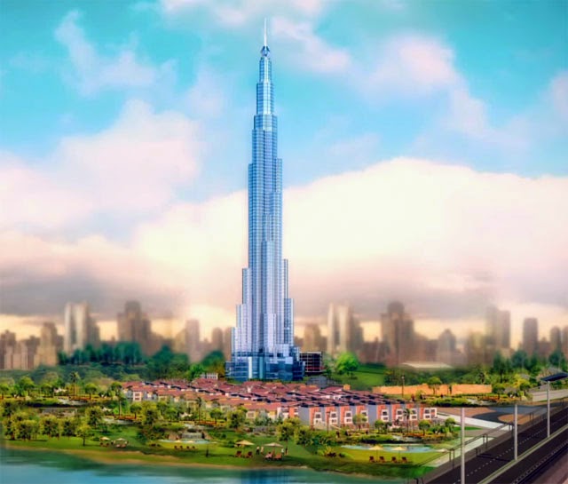  Phối cảnh siêu dự án The Landmark 81 của Vingroup mà Coteccons là nhà thầu xây dựng. 