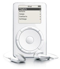 
iPod thế hệ đầu tiên (Gen 1) của Apple ra mắt cuối 2001
