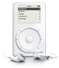 iPod thế hệ đầu tiên (Gen 1) của Apple ra mắt cuối 2001