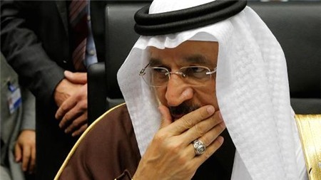 Bộ trưởng Năng lượng của Arab Saudi, ông Khalid al-Flid. Ảnh: Heinz-Peter Bader | Reuters