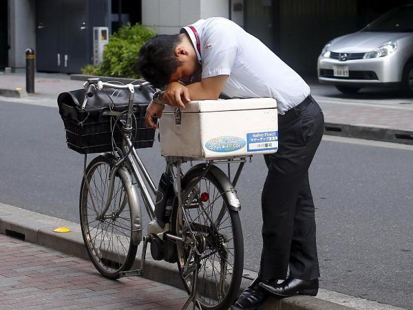 Tình trạng lao động bị vắt kiệt sức lực đang ngày một gia tăng ở Nhật Bản - (Ảnh minh họa).