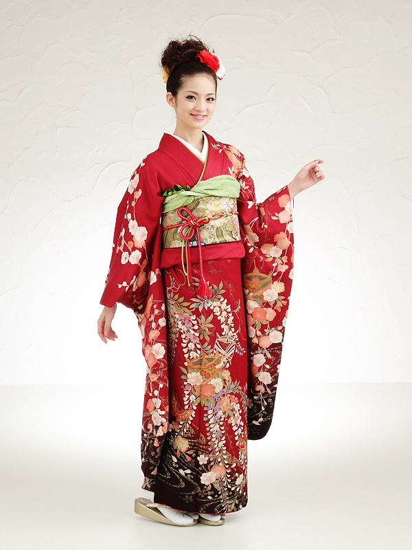 Mặc được bộ Kimono như thế này xong chắc cũng mất cả tiếng vì quá nhiều lớp!
