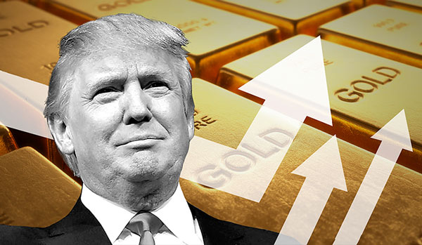 
Các chính sách của ông Donald Trump có thể khiến vàng tăng.
