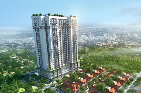 
Phối cảnh dự án Thanh Xuân Complex
