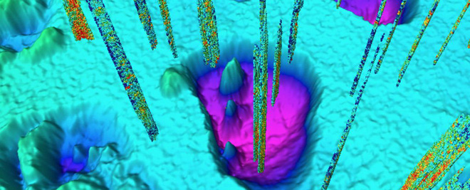 Những bể chứa mê tan khổng lồ phương Bắc chực chờ phát nổ nếu băng tan nhanh khí mê tan, hố khổng lồ, băng tan,