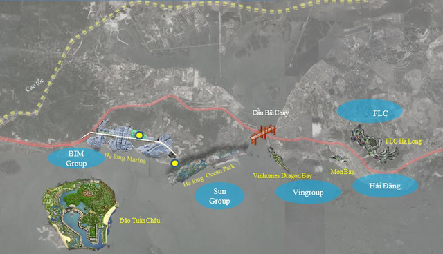  4 “ông lớn” địa ốc đang làm gì trên thị trường bất động sản Quảng Ninh?  - Ảnh 1.