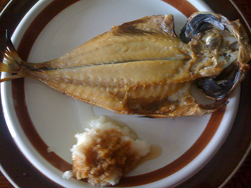 Người Nhật hay ăn cá khô nhưng không phải vì thế mà họ dành danh từ này cho những điều tốt đẹp.