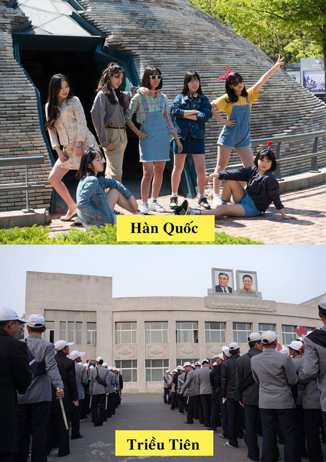 Sau 70 năm chia cắt, Hàn Quốc - Triều Tiên khác nhau như thế nào? - Ảnh 2. Sau 70 năm chia cắt, Hàn Quốc - Triều Tiên khác nhau như thế nào? - Ảnh 2.