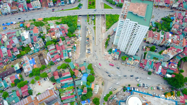 Những nút thắt cổ chai của giao thông Hà Nội nhìn từ trên cao - Ảnh 1. Những nút thắt cổ chai của giao thông Hà Nội nhìn từ trên cao - Ảnh 1.