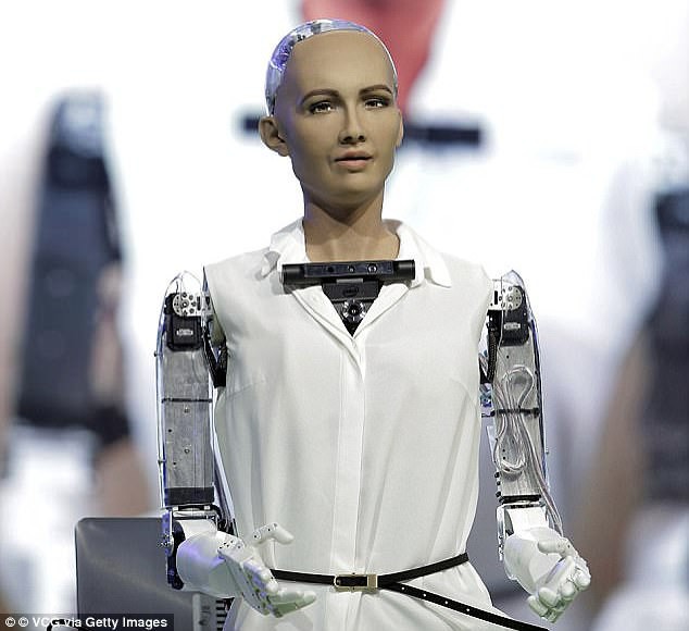 Robot công dân Sophia tuyên bố muốn lập gia đình và có con - Ảnh 1.