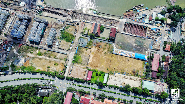  Đại công trường xây dựng các nhà ga trung tâm của tuyến tàu điện trên cao Metro số 1 nhìn từ trên cao  - Ảnh 14.