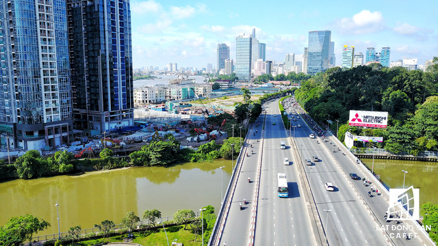  Cung đường dài hơn 3km đắt đỏ bậc nhất Sài Gòn cõng hơn 15.000 căn hộ cao cấp  - Ảnh 15.