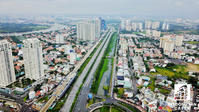  Tuyến Metro số 1 Bến Thành - Suối Tiên nhìn từ trên cao  - Ảnh 16.