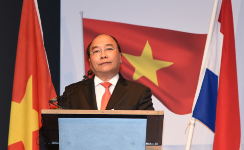 
Thủ tướng phát biểu tại Diễn đàn doanh nghiệp Việt Nam-Hà Lan

