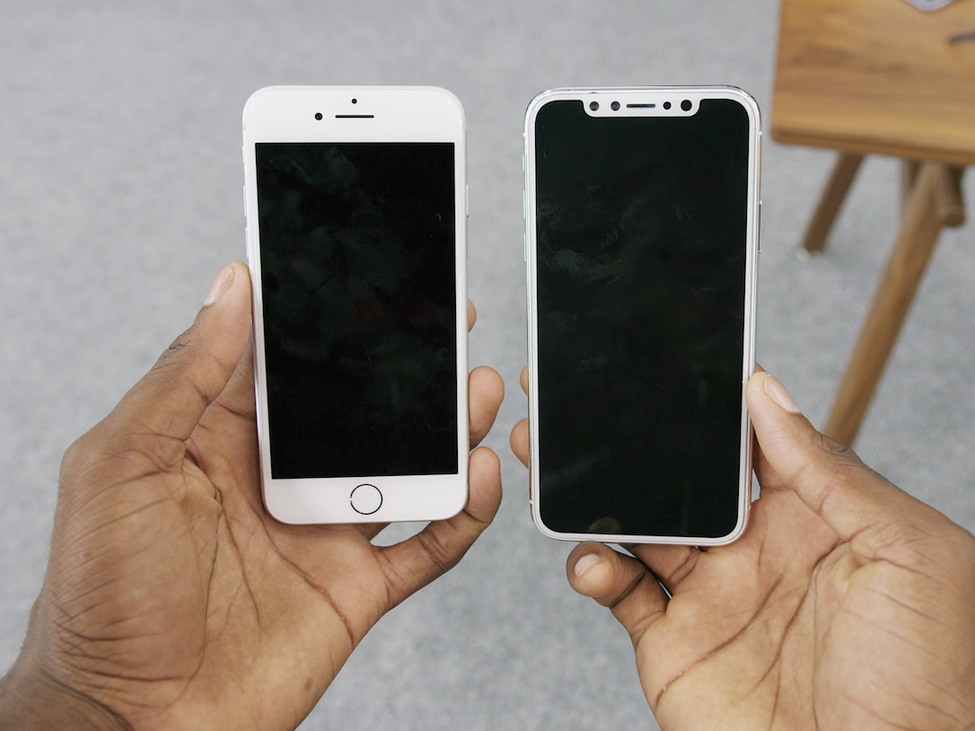 Ngắm mô hình iPhone 8 sát sườn tin đồn nhất
