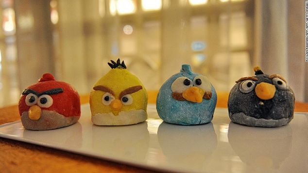 Bánh trung thu hình Angry birds