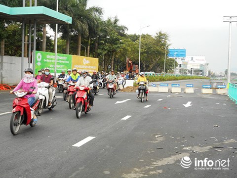  Đà Nẵng: Sáng thông xe đường gom, chiều thông xe hầm chui Điện Biên Phủ  - Ảnh 4.