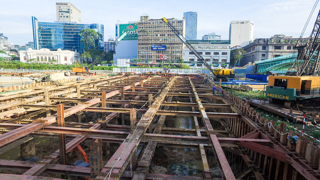 Nhìn từ trên cao công trình chống ngập 10.000 tỷ đang dần thành hình ở Sài Gòn - Ảnh 4.